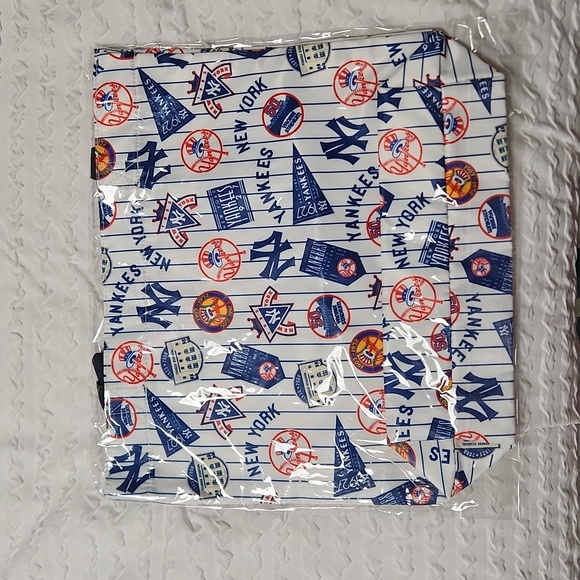 New York Yankees MLB Loudmouth Cooperstown Collection NY Retro Tote Bag NWT - Picture 4 of 16